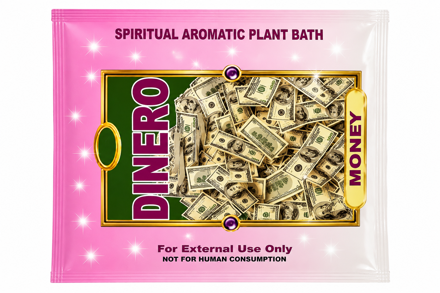 Baño Espiritual de Dinero – Money Drawing Herbal Spiritual Bath