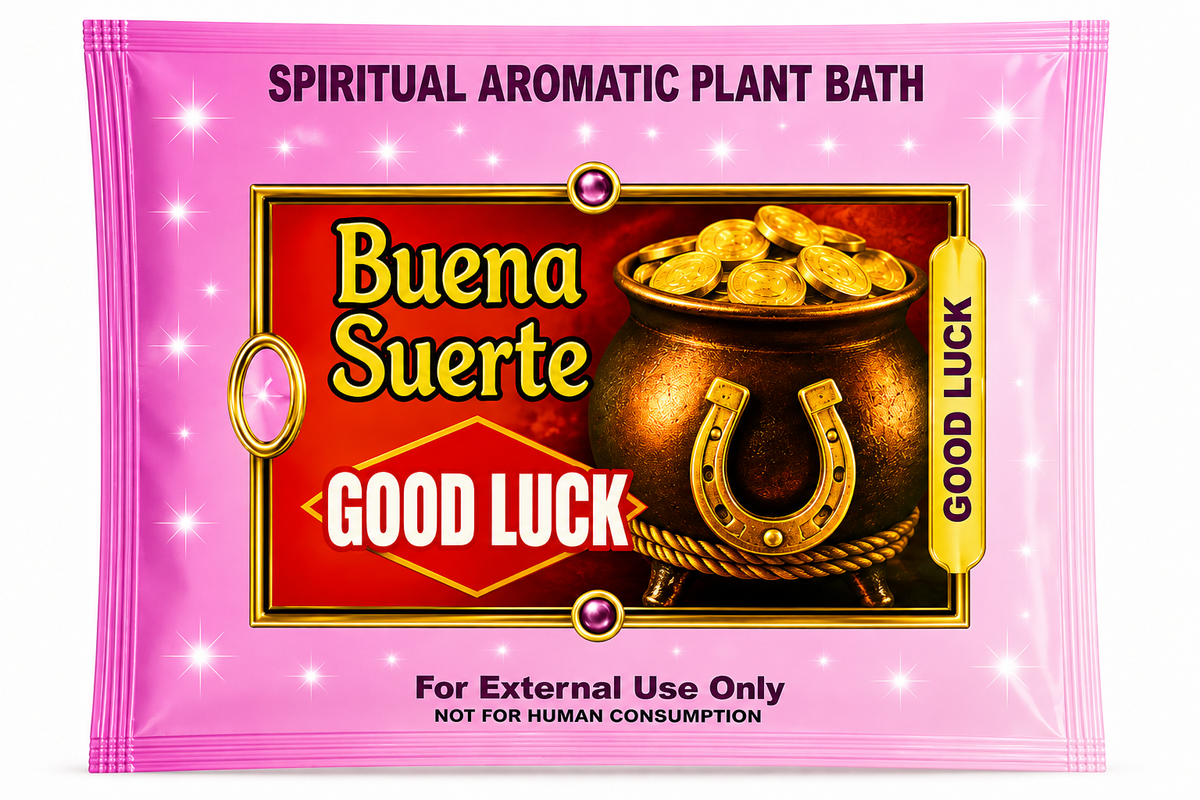 Baño Espiritual Buena Suerte – Good Luck Herbal Spiritual Bath