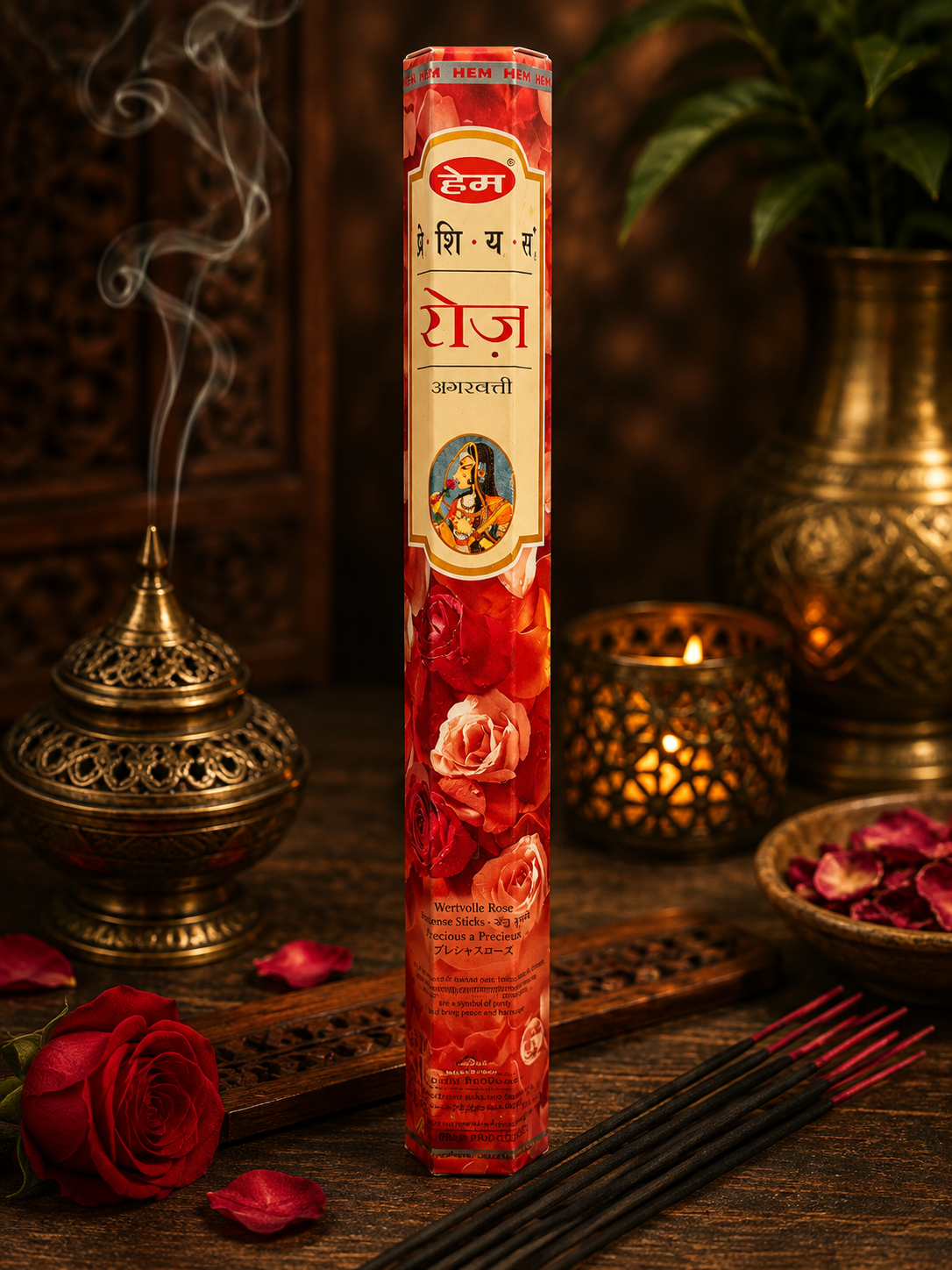 HEM Precious Rose Incense Sticks – Incienso de Rosa Preciosa