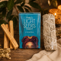 The Light Seer's Tarot Spiritual Cleansing Bundle – 78-Card Tarot Deck, White Sage & Palo Santo