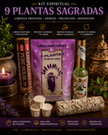 Kit Espiritual 9 Plantas – Limpieza Profunda del Hogar, Despojo, Protección y Renovación | 9 Herbs Home & Spiritual Cleansing Kit