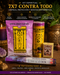 Kit Espiritual 7x7 Contra Todo – Limpieza, Protección y Abre Caminos | 7x7 Spiritual Protection & Cleansing Kit