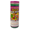 Veladora Preparada Buena Suerte - Fixed And Scented 7 Day Candle Good Luck