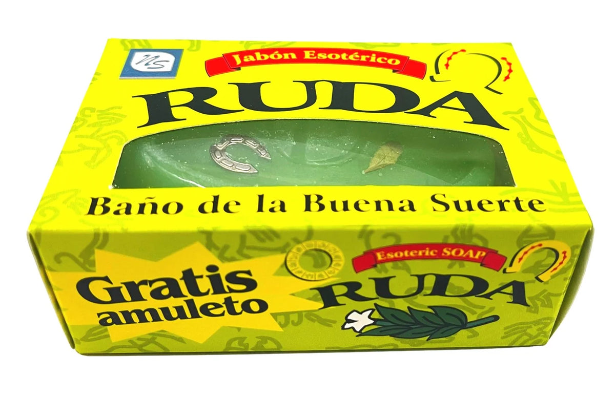 Jabón de Ruda con Talismán – Jabón Espiritual / Rue Soap with Talisman – Spiritual Soap