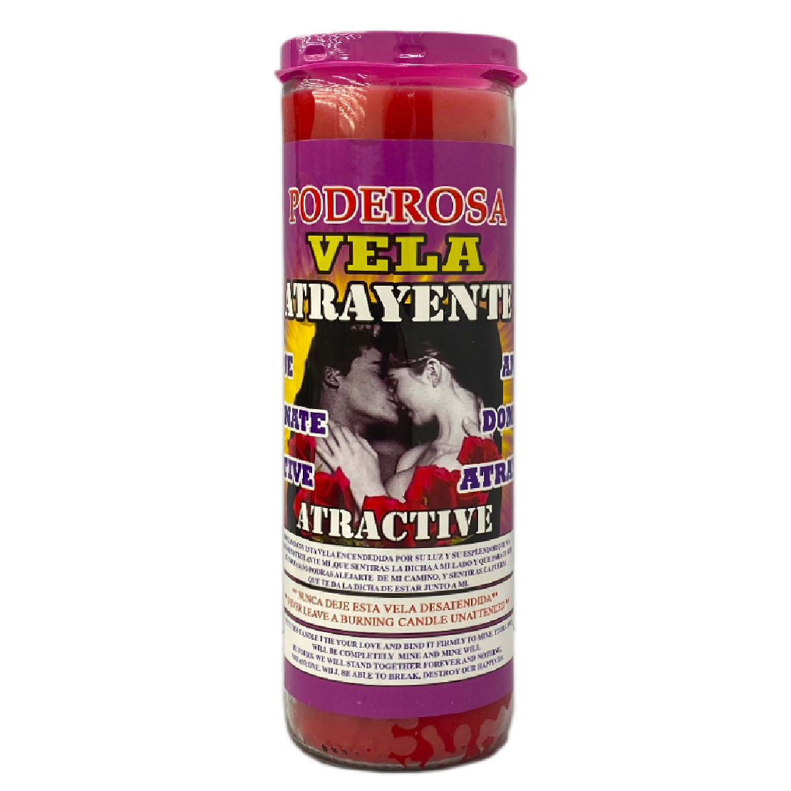 Veladora Preparada Atrayente - Fixed And Scented 7 Day Candle Attractive